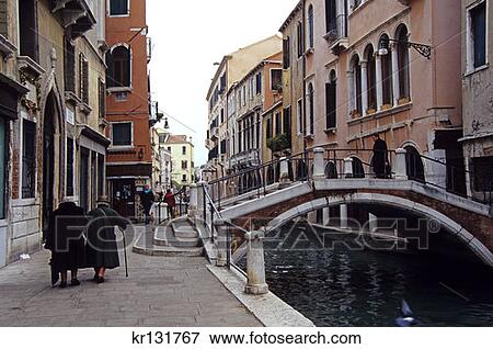 Stock Photo - Cannaregio District Venice . Fotosearch
