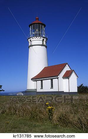 Stock Photography - Cape Blanco Lighthouse State Park Port Orford . Fotosearch