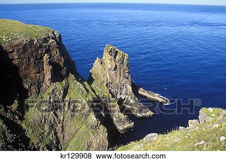 Cape Wrath Scotland Rocky Coastline Scenic View Large Photo Image Stock Photo - Cape Wrath Scotland Rocky Coastline Scenic . Fotosearch