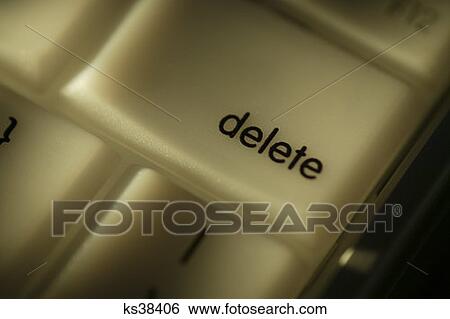 Close Up Of Delete Button On Computer Keyboard View Large Photo Image Stock Photograph - Close Up Of Delete Button On Computer Keyboard. Fotosearch