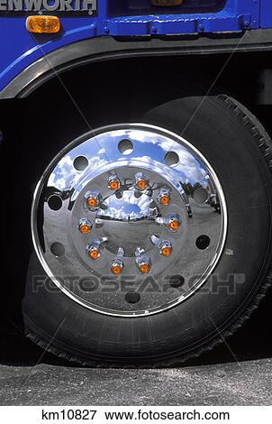 Close-Up Of Truck Tire View Large Photo Image Stock Photo - Close-Up Of Truck Tire . Fotosearch