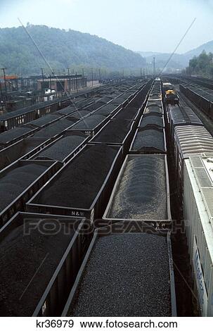 Coal Train West Virginia View Large Photo Image Stock Photo - Coal Train West Virginia . Fotosearch