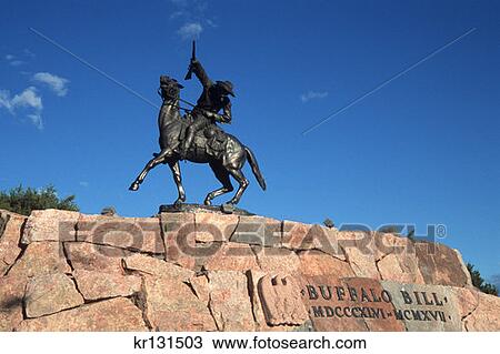 Cody, Wy Buffalo Bill Bronze Memorial Buffalo Bill Historical Center View Large Photo Image Stock Image - Cody, Wy Buffalo Bill Bronze Memorial Buffalo Bill Historical Center. Fotosearch