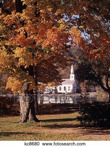 Stock Image - Cold Spring Harbor Long Island, New York. Fotosearch