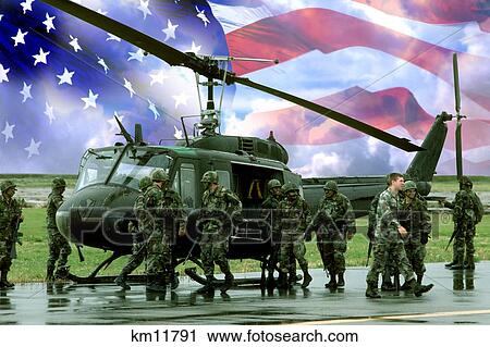 Composite Image Group Of Us Army Reserves By Helicopter With Us Flag Background Patriotism View Large Photo Image Stock Image - Composite Image Group Of Us Army Reserves By Helicopter With Us Flag Background Patriotism. Fotosearch