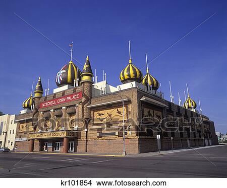 Picture - Corn Palace Mitchell, South Dakota. Fotosearch