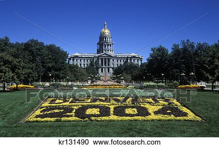 Denver, Colorado State Capitol View Large Photo Image Stock Image - Denver, Colorado State Capitol. Fotosearch