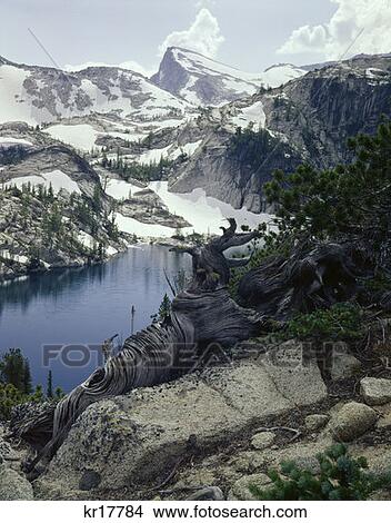 Enchantment Lakes Mount Stuart Range Central Washington Snow Capped River Stream View Large Photo Image Picture - Enchantment Lakes Mount Stuart Range Central Washington Snow Capped River Stream. Fotosearch
