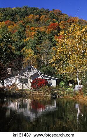 Fall Scene Newfane, Vermont View Large Photo Image Stock Photo - Fall Scene Newfane, Vermont. Fotosearch