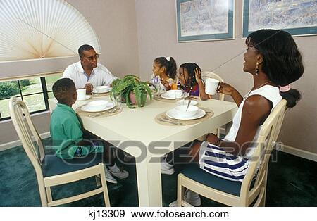 Family Dining Not Available For Pocono Resort Usages View Large Photo Image Stock Photo - Family Dining Not Available For Pocono Resort Usages . Fotosearch