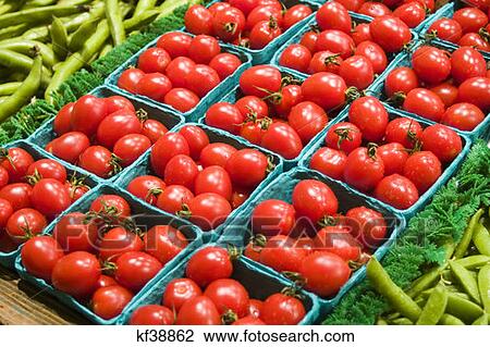 Farmers Market Tomatoes View Large Photo Image Stock Image - Farmers Market Tomatoes . Fotosearch