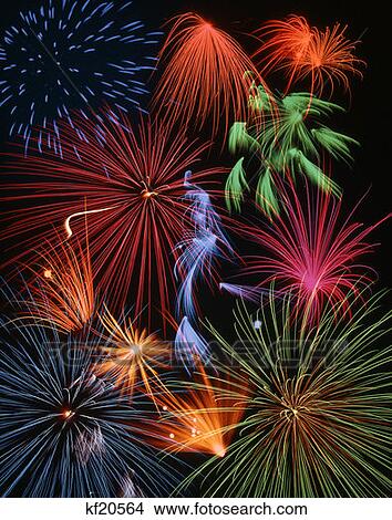Fireworks View Large Photo Image Picture - Fireworks. Fotosearch