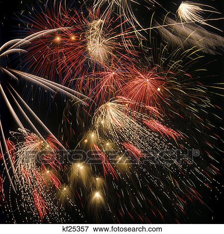 Fireworks View Large Photo Image Stock Photo - Fireworks . Fotosearch
