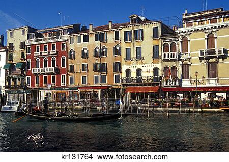 Picture - Fondamenta Del Vin Grand Canal Venice . Fotosearch