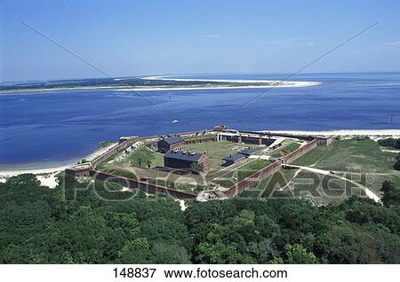Stock Photo - Fort Clinch Fernandina Beach Florida. Fotosearch