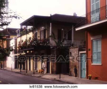 Stock Photo - French Quarter New Orleans. Fotosearch