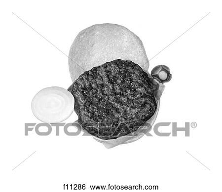 Hamburger Bun Roll Retro View Large Photo Image Stock Photograph - Hamburger Bun Roll Retro. Fotosearch