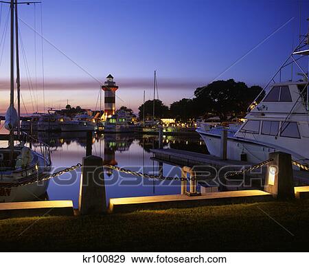 Harbor Town Hilton Head Island View Large Photo Image Stock Photo - Harbor Town Hilton Head Island. Fotosearch