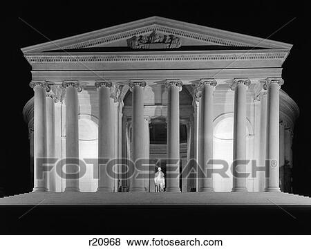 Jefferson Monument Lit Up At Night View Large Photo Image Stock Photo - Jefferson Monument Lit Up At Night . Fotosearch