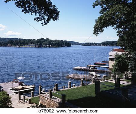 Lake Hopatcong From Hopatcong On West Shore New Jersey View Large Photo Image Stock Image - Lake Hopatcong From Hopatcong On West Shore New Jersey. Fotosearch