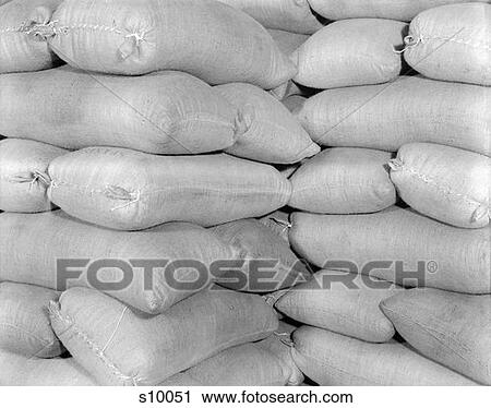 Large Pile Of Burlap Sacks View Large Photo Image Stock Image - Large Pile Of Burlap Sacks . Fotosearch