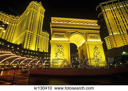 Las Vegas Nv Paris Casino View Large Photo Image Stock Image - Las Vegas Nv Paris Casino . Fotosearch