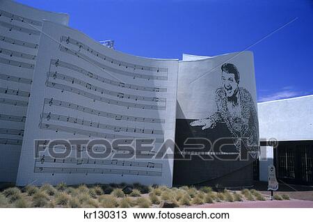 Stock Image - Liberace Museum Las Vegas Nevada . Fotosearch