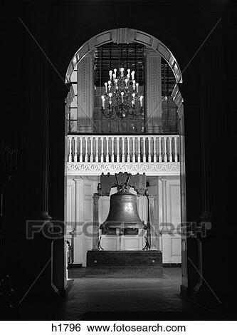 Liberty Bell Viewed Through Archway In Independence Hall View Large Photo Image Stock Photograph - Liberty Bell Viewed Through Archway In Independence Hall . Fotosearch