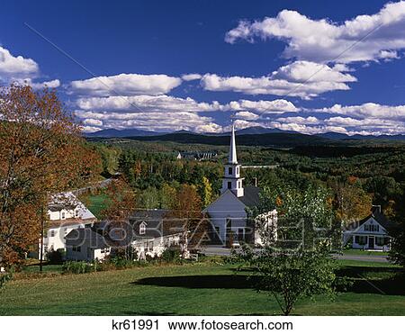 Stock Image - Lower Waterford Vt . Fotosearch
