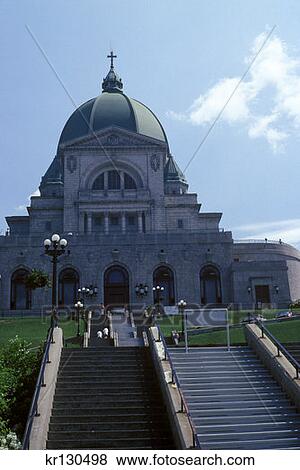 Montreal Quebec Canada St. Joseph'S Oratory View Large Photo Image Stock Photo - Montreal Quebec Canada St. Joseph'S Oratory . Fotosearch