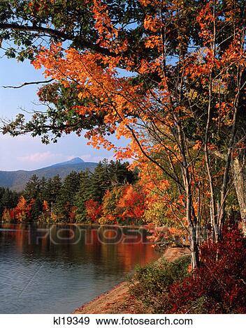 Mountain And Lake Chocorua New Hampshire View Large Photo Image Stock Photo - Mountain And Lake Chocorua New Hampshire . Fotosearch