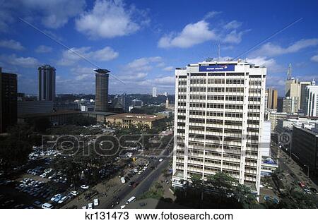 Nairobi, Kenya View Of City View Large Photo Image Stock Image - Nairobi, Kenya View Of City. Fotosearch