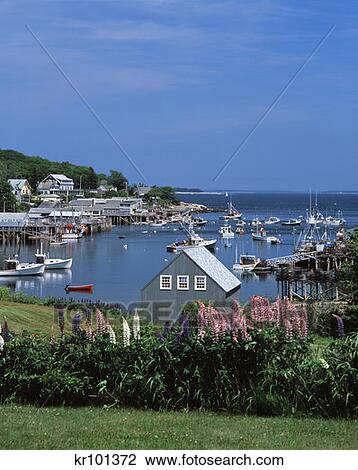 New Harbor Maine View Large Photo Image Stock Image - New Harbor Maine . Fotosearch