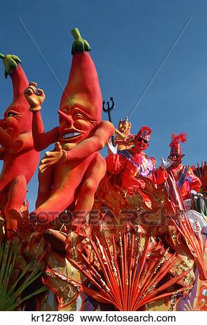 New Orleans La People On Float In Mardi Gras Parade View Large Photo Image Stock Photograph - New Orleans La People On Float In Mardi Gras Parade . Fotosearch