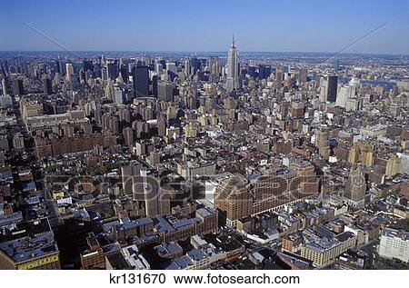 New York City Aerial Manhattan View Large Photo Image Stock Image - New York City Aerial Manhattan . Fotosearch