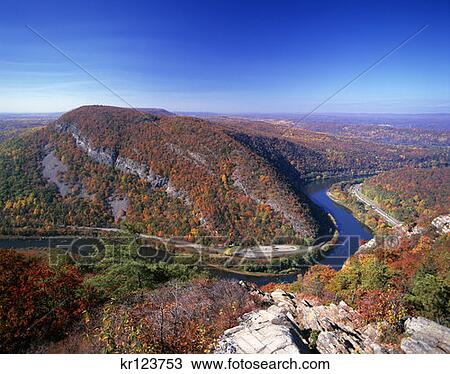 Pennsylvania Delaware Water Gap National Recreation Area In Autumn View Large Photo Image Stock Image - Pennsylvania Delaware Water Gap National Recreation Area In Autumn. Fotosearch