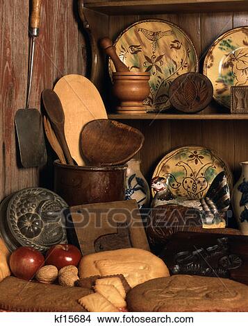 Pennsylvania Dutch Pottery View Large Photo Image Picture - Pennsylvania Dutch Pottery. Fotosearch