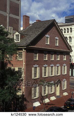 Philadelphia Pa Declaration House Independence National Historic Park View Large Photo Image Stock Image - Philadelphia Pa Declaration House Independence National Historic Park . Fotosearch