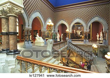 Philadelphia Pa Interior Of Pennsylvania Academy Of Fine Arts Museum View Large Photo Image Stock Image - Philadelphia Pa Interior Of Pennsylvania Academy Of Fine Arts Museum . Fotosearch
