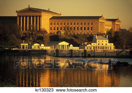 Philadelphia Pennsylvania Philadelphia Museum Od Art And Waterworks Schuykill River View Large Photo Image Stock Image - Philadelphia Pennsylvania Philadelphia Museum Od Art And Waterworks Schuykill River . Fotosearch