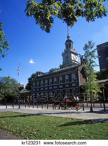Phildelphia, Pa Independence Hall View Large Photo Image Stock Image - Phildelphia, Pa Independence Hall. Fotosearch
