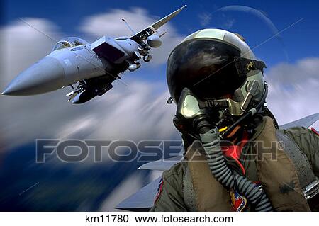 Pilot In Cockpit Of Usaf F-15 Eagle Flying Next To Another F-15 View Large Photo Image Stock Image - Pilot In Cockpit Of Usaf F-15 Eagle Flying Next To Another F-15. Fotosearch