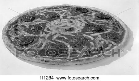 Pizza Retro View Large Photo Image Picture - Pizza Retro. Fotosearch