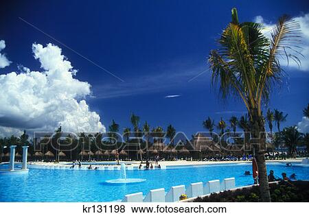 Pool At The Fiesta Grande Resort Riviera Maya, Mexico View Large Photo Image Stock Photo - Pool At The Fiesta Grande Resort Riviera Maya, Mexico. Fotosearch