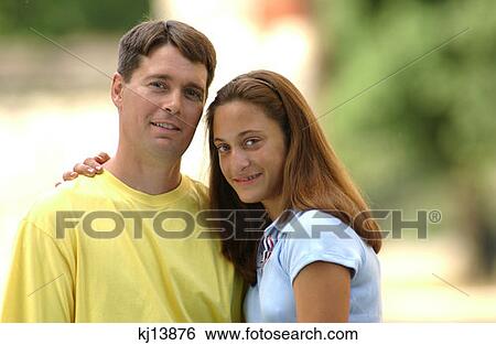 Portrait Of Father And Daughter View Large Photo Image Stock Photograph - Portrait Of Father And Daughter. Fotosearch