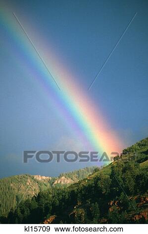 Stock Photo - Rainbow Telluride Colorado . Fotosearch