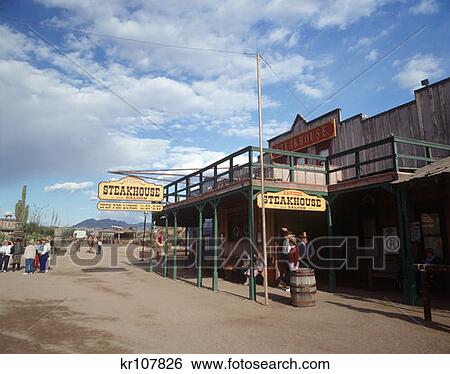 Rawhide Replica Of 1880S Western Town Scottsdale Arizona View Large Photo Image Stock Photograph - Rawhide Replica Of 1880S Western Town Scottsdale Arizona. Fotosearch