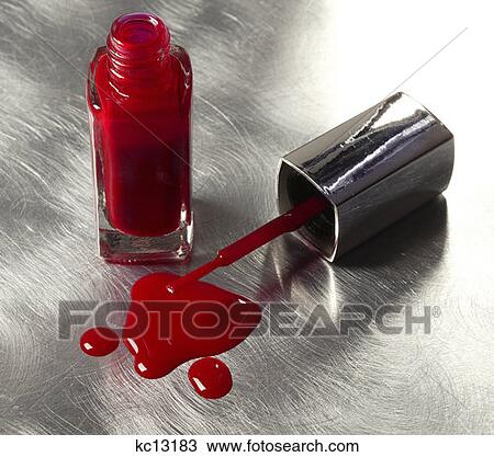 Red Nail Polish View Large Photo Image Stock Image - Red Nail Polish. Fotosearch