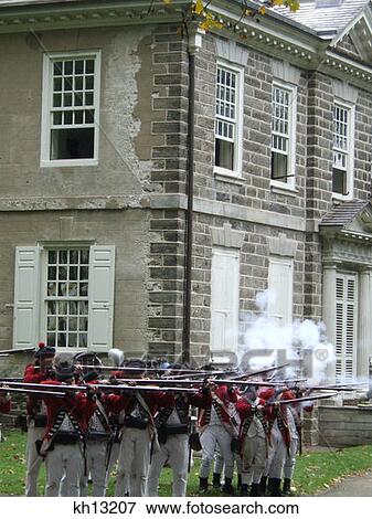 Reenactment American Revolutionary War Germantown Philadelphia Pa View Large Photo Image Stock Photo - Reenactment American Revolutionary War Germantown Philadelphia Pa. Fotosearch