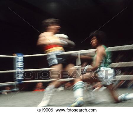Retro Blurred Boxing Match View Large Photo Image Stock Photography - Retro Blurred Boxing Match. Fotosearch